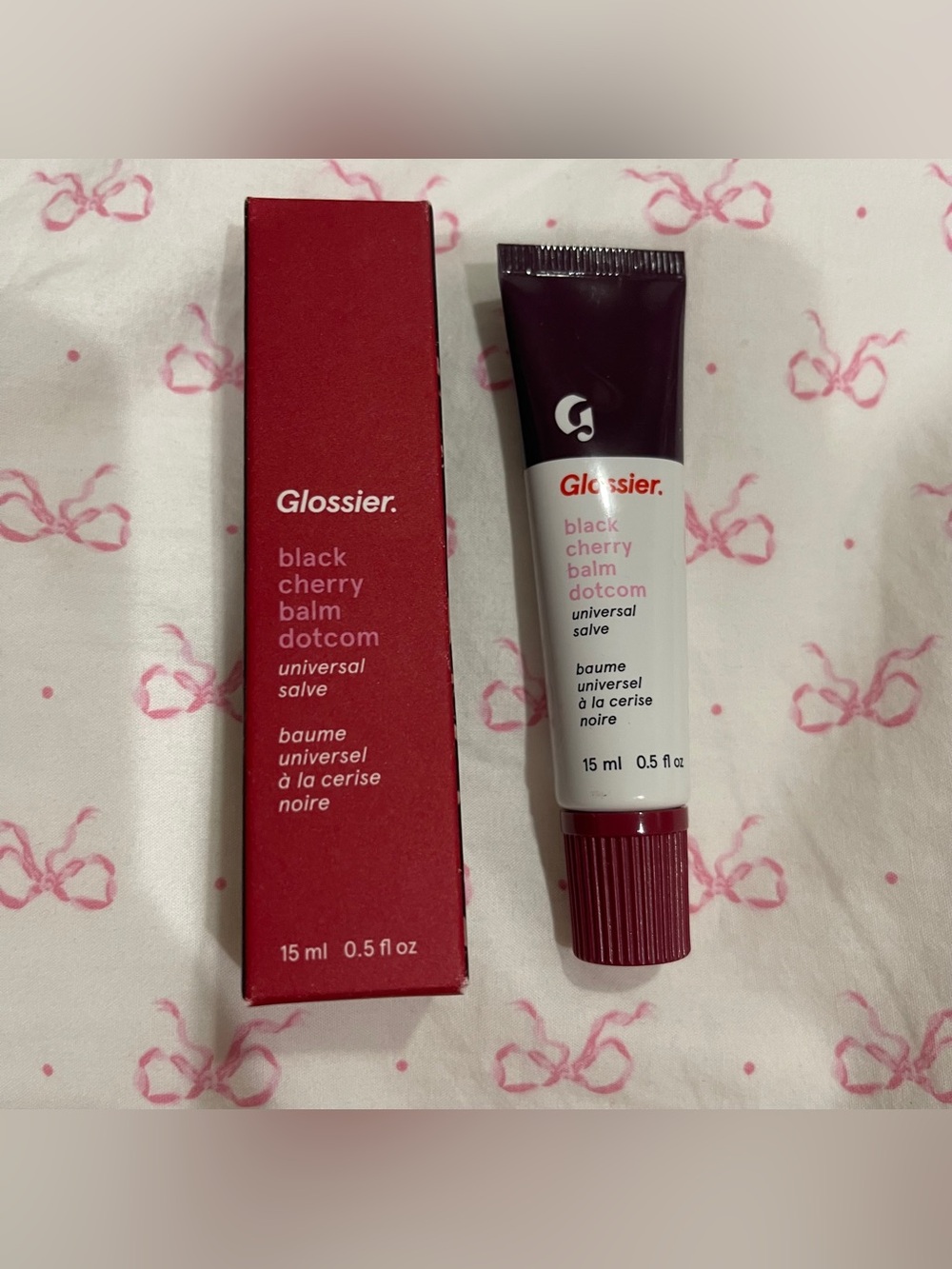 Glossier Black Cherry Balm Dotcom